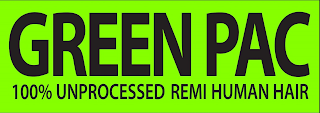 GREEN PAC 100% UNPROCESSED REMI HUMAN HAIR