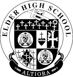 ELDER HIGH SCHOOL ALTIORA VINCIT FIDES MUNDUM VINCIT FIDES MUNDUM