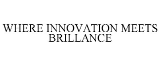 WHERE INNOVATION MEETS BRILLANCE