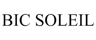 BIC SOLEIL
