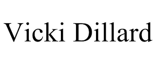 VICKI DILLARD