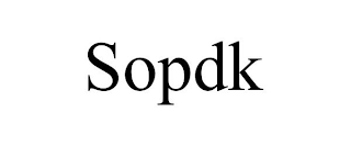 SOPDK