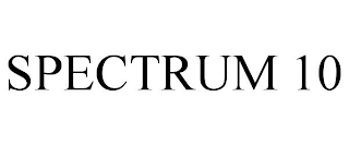 SPECTRUM 10