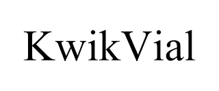 KWIKVIAL