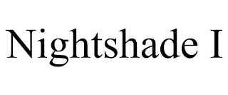 NIGHTSHADE I