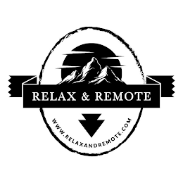 RELAX & REMOTE WWW.RELAXANDREMOTE.COM
