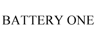 BATTERY ONE