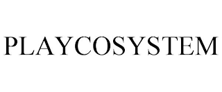 PLAYCOSYSTEM