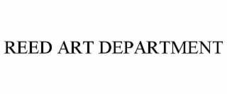 REED ART DEPARTMENT