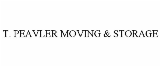 T. PEAVLER MOVING & STORAGE