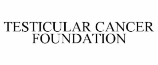 TESTICULAR CANCER FOUNDATION