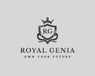 RG ROYAL GENIA OWN YOUR FUTURE