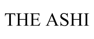 THE ASHI