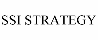 SSI STRATEGY