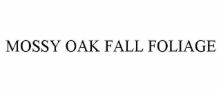 MOSSY OAK FALL FOLIAGE