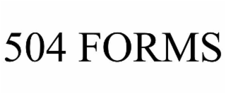 504 FORMS