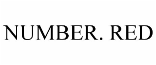 NUMBER. RED