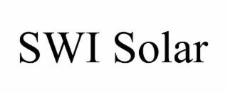 SWI SOLAR