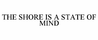 THE SHORE IS A STATE OF MIND