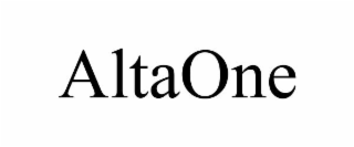 ALTAONE