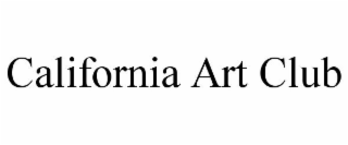 CALIFORNIA ART CLUB