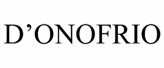 D'ONOFRIO