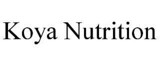 KOYA NUTRITION