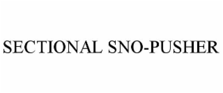 SECTIONAL SNO-PUSHER