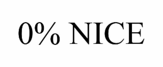 0% NICE
