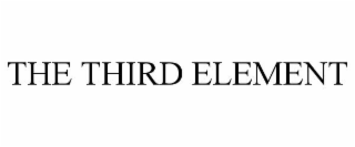 THE THIRD ELEMENT