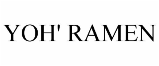 YOH' RAMEN