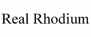 REAL RHODIUM