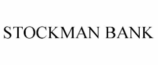 STOCKMAN BANK