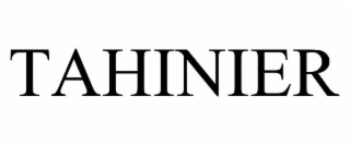 TAHINIER