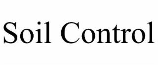 SOIL CONTROL