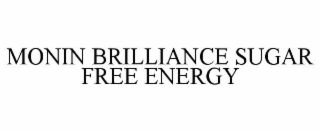 MONIN BRILLIANCE SUGAR FREE ENERGY