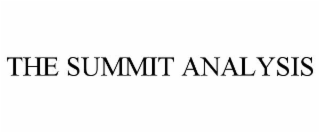 THE SUMMIT ANALYSIS