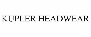 KUPLER HEADWEAR