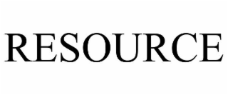 RESOURCE