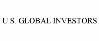 U.S. GLOBAL INVESTORS