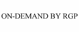 ON-DEMAND BY RGP