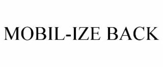 MOBIL-IZE BACK