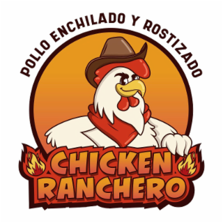 POLLO ENCHILADO Y ROSTIZADO CHICKEN RANCHERO