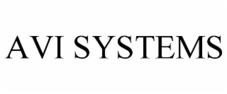 AVI SYSTEMS