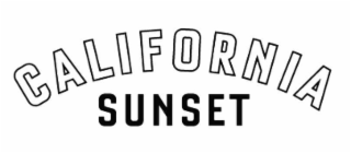 CALIFORNIA SUNSET