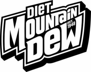 DIET MOUNTAIN DEW EST. 1948
