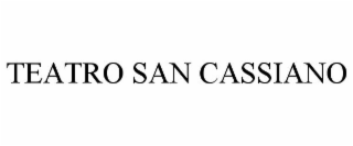 TEATRO SAN CASSIANO