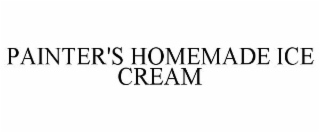 PAINTER'S HOMEMADE ICE CREAM