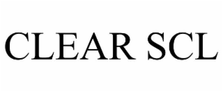 CLEAR SCL