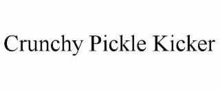 CRUNCHY PICKLE KICKER